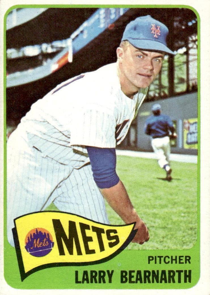 Larry Bearnarth 1965 topps Topps