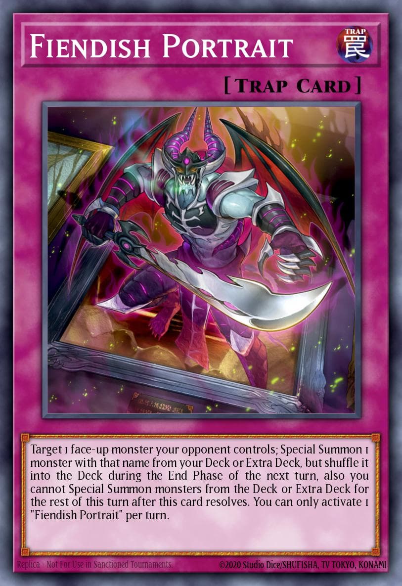 Fiendish Portrait 2020 Yu-Gi-Oh! Ignition Assault