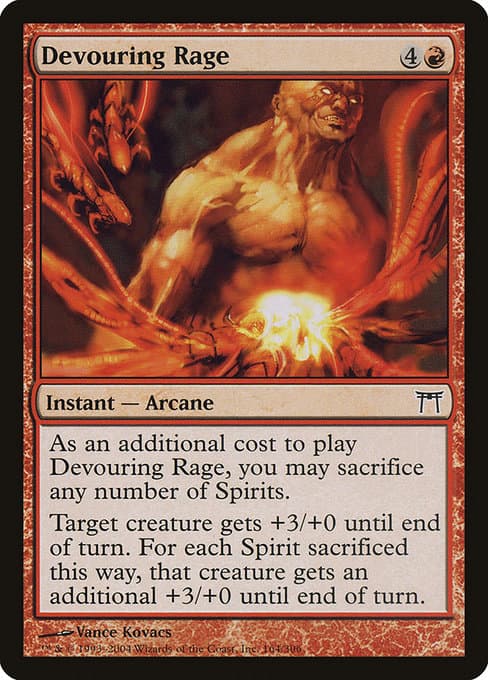 Devouring Rage 2004 Magic: The Gathering Champions of Kamigawa