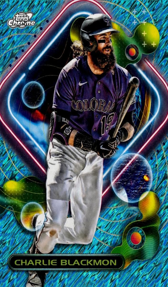 Charlie Blackmon 2023 topps Topps Cosmic Chrome