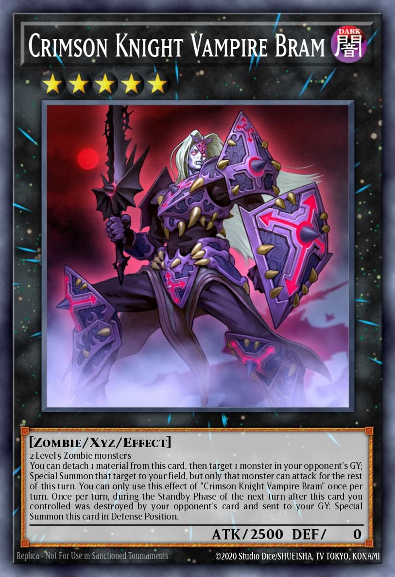 Crimson Knight Vampire Bram 2014 Yu-Gi-Oh! 2014 Mega-Tin Mega Pack
