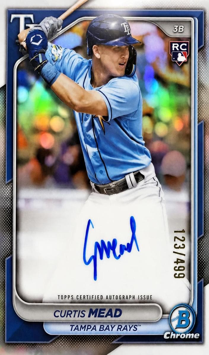 Curtis Mead 2024 bowman Bowman Chrome