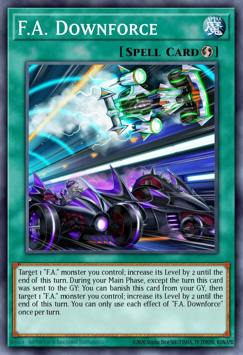F.A. Downforce 2017 Yu-Gi-Oh! Code of the Duelist