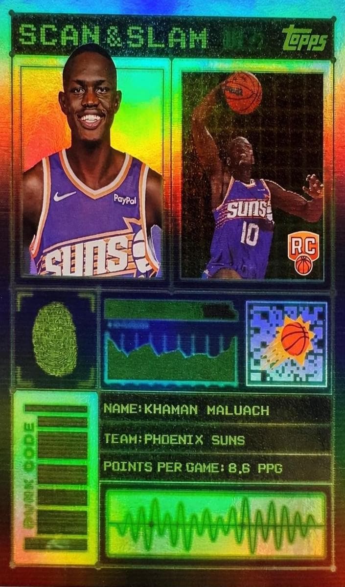 Khaman Maluach 2025 topps Topps