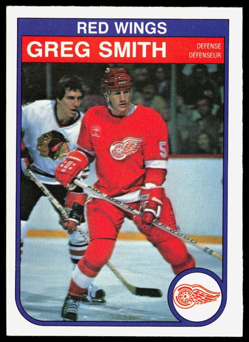 Greg Smith 1982 topps O-Pee-Chee