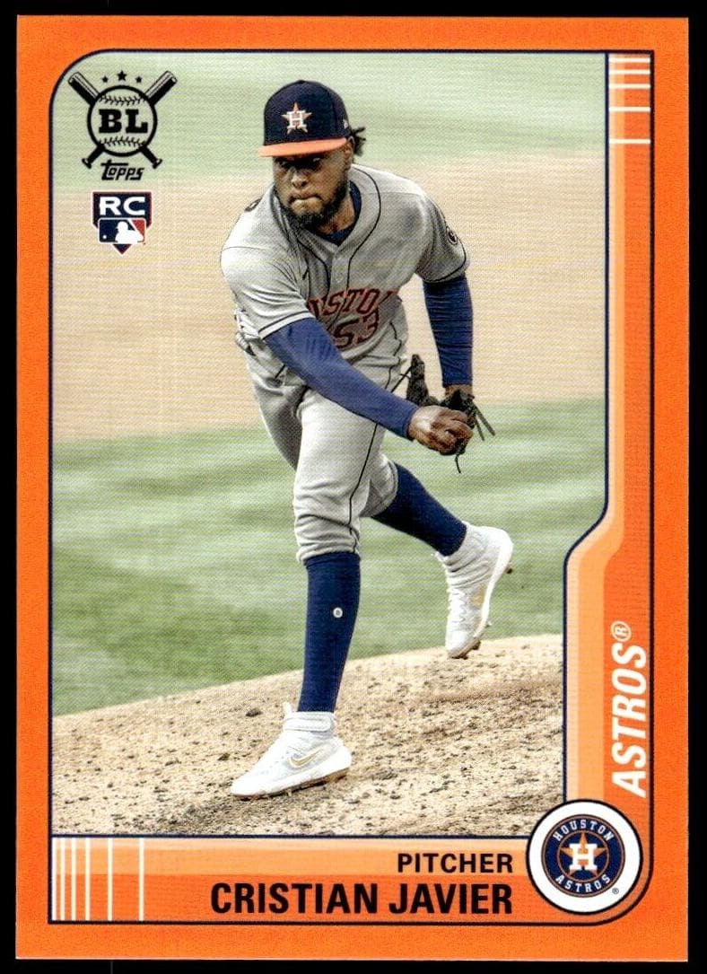 Cristian Javier 2021 topps Topps Big League
