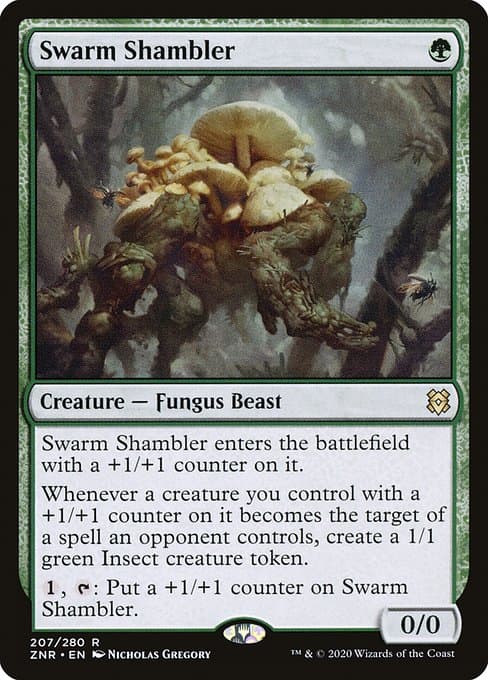Swarm Shambler 2020 Magic: The Gathering Zendikar Rising