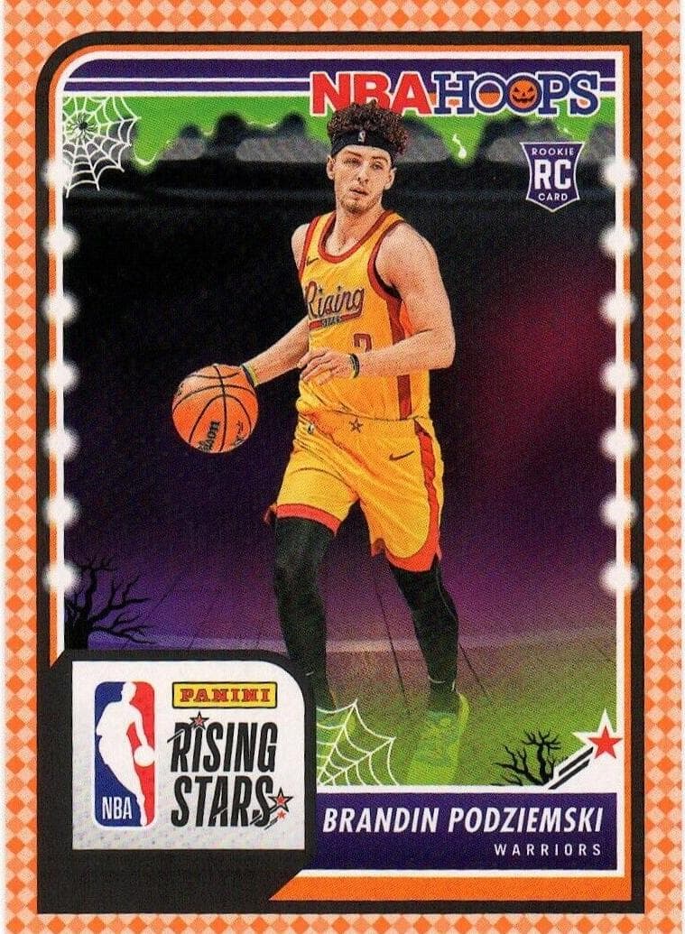 Brandin Podziemski 2023 panini Hoops Haunted Hoops