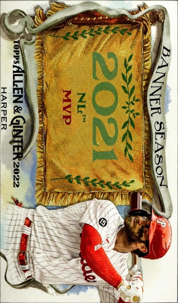 Bryce Harper 2022 topps Topps Allen & Ginter