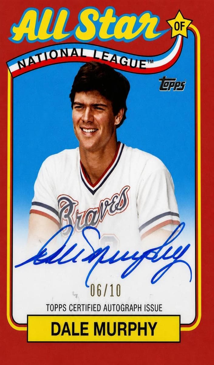 Dale Murphy 2024 topps Topps Update