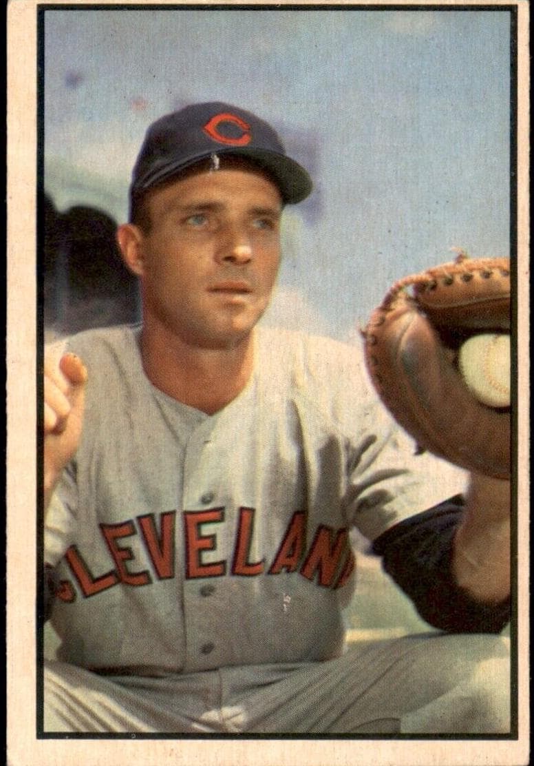 Jim Hegan 1953 bowman Bowman Color