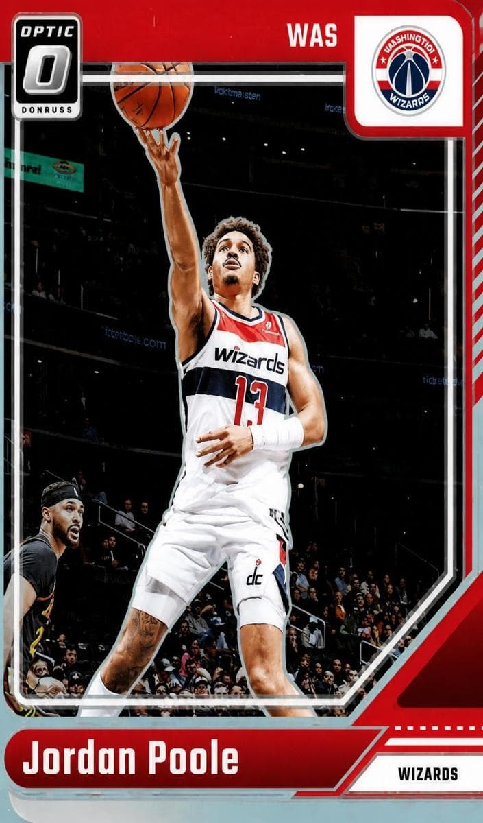 Jordan Poole 2024 panini Donruss Optic