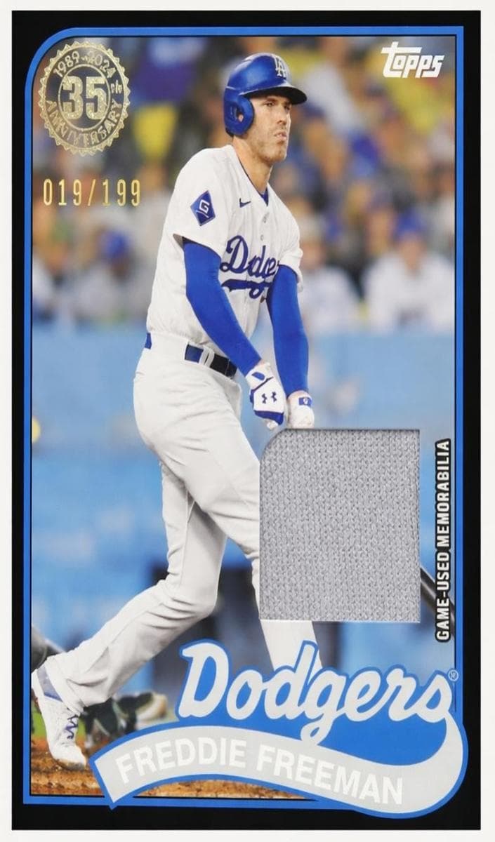 Freddie Freeman 2024 topps Topps Update