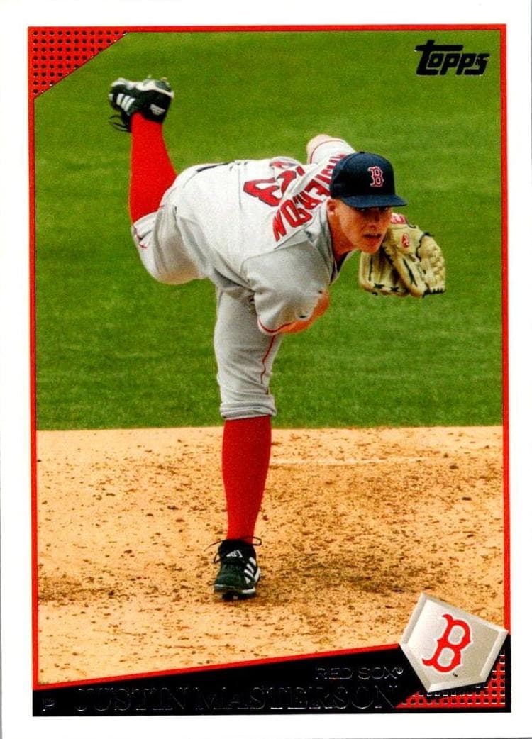 Justin Masterson 2009 topps Topps