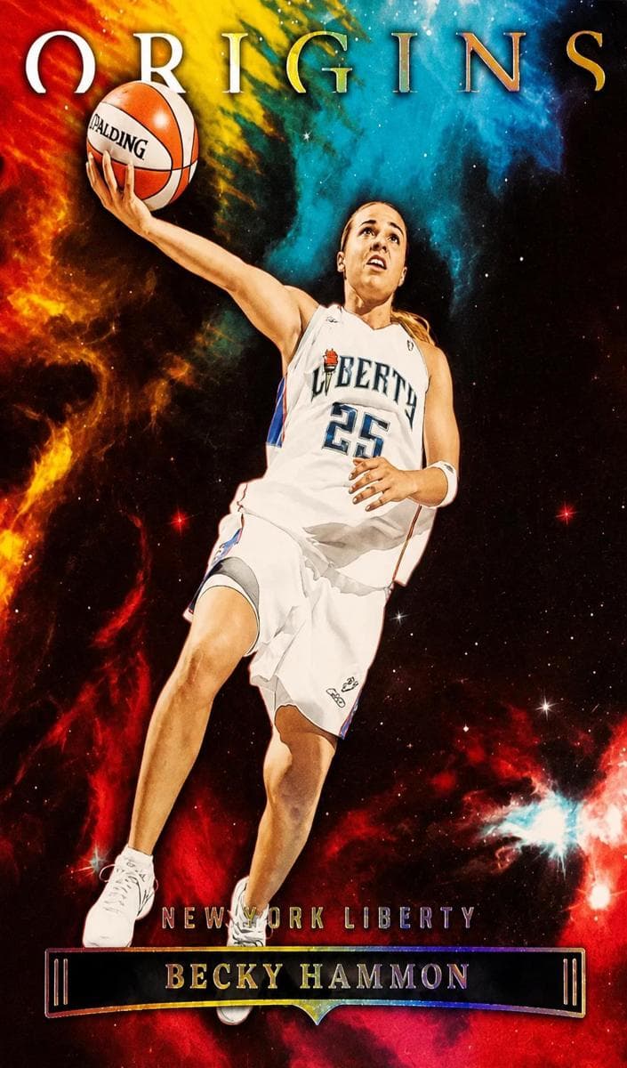 Becky Hammon trading card