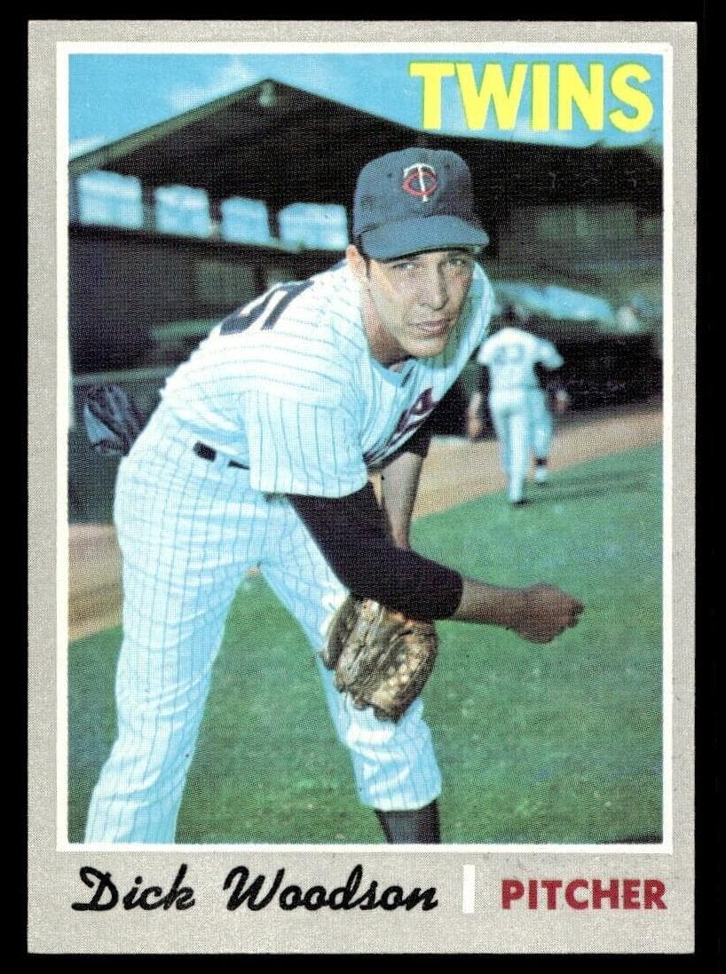 Dick Woodson 1970 topps Topps