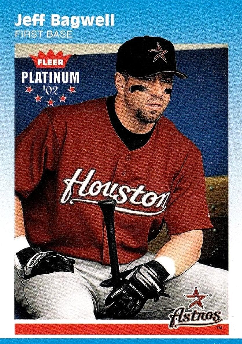 Jeff Bagwell 2002 fleer Fleer Platinum