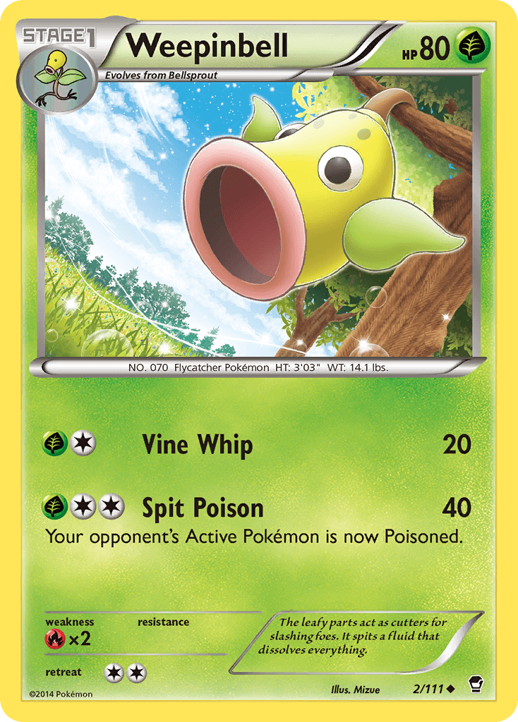 Weepinbell 1999 Pokemon