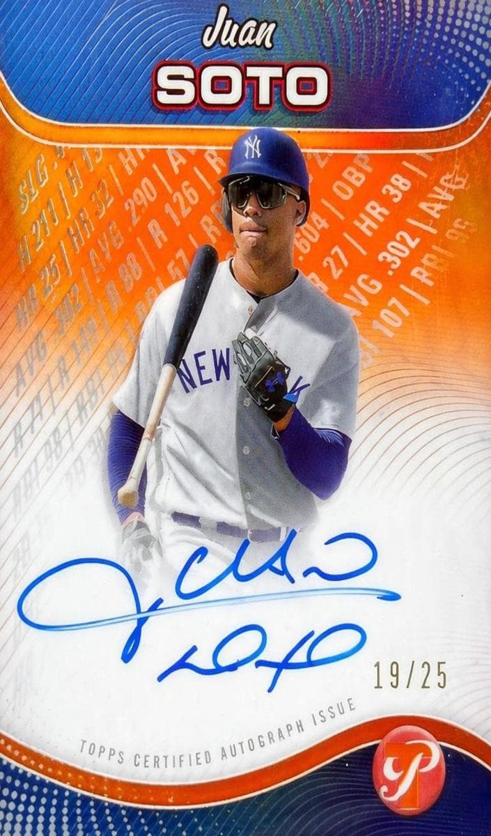 Juan Soto 2024 topps Topps Pristine