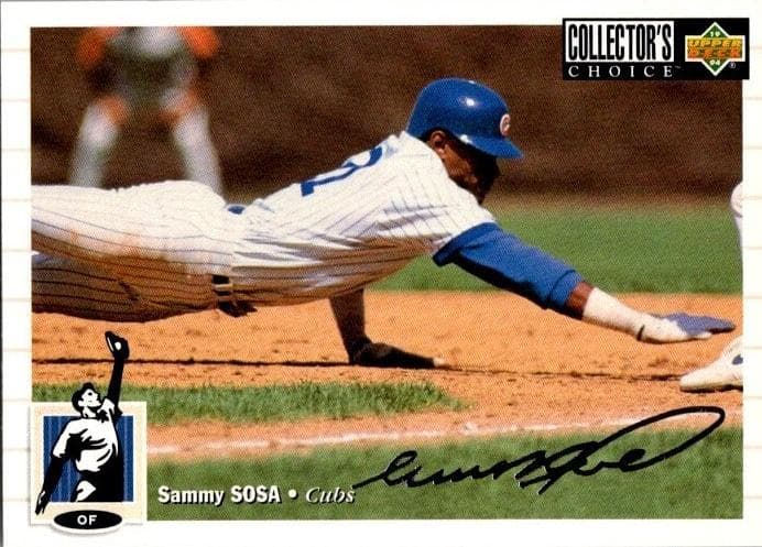 Sammy Sosa 1994 unknown Collector's Choice