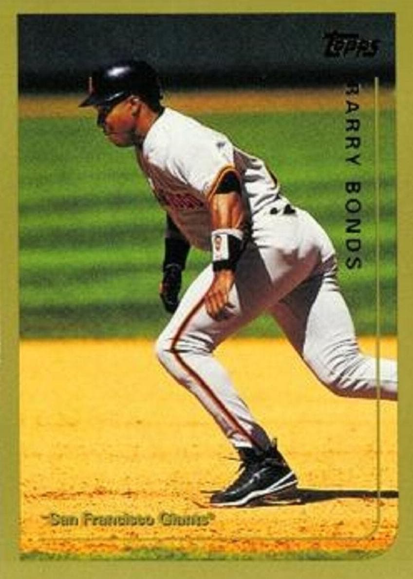 Barry Bonds 1999 topps Topps