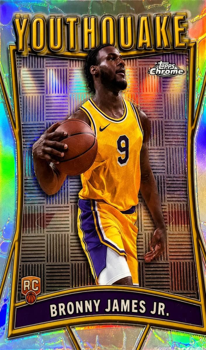 Bronny James Jr. 2024 topps
