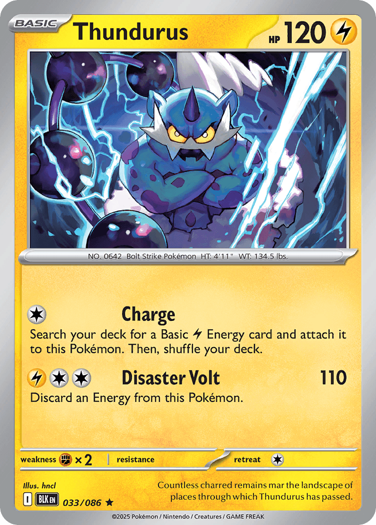 Thundurus 2013 Pokemon