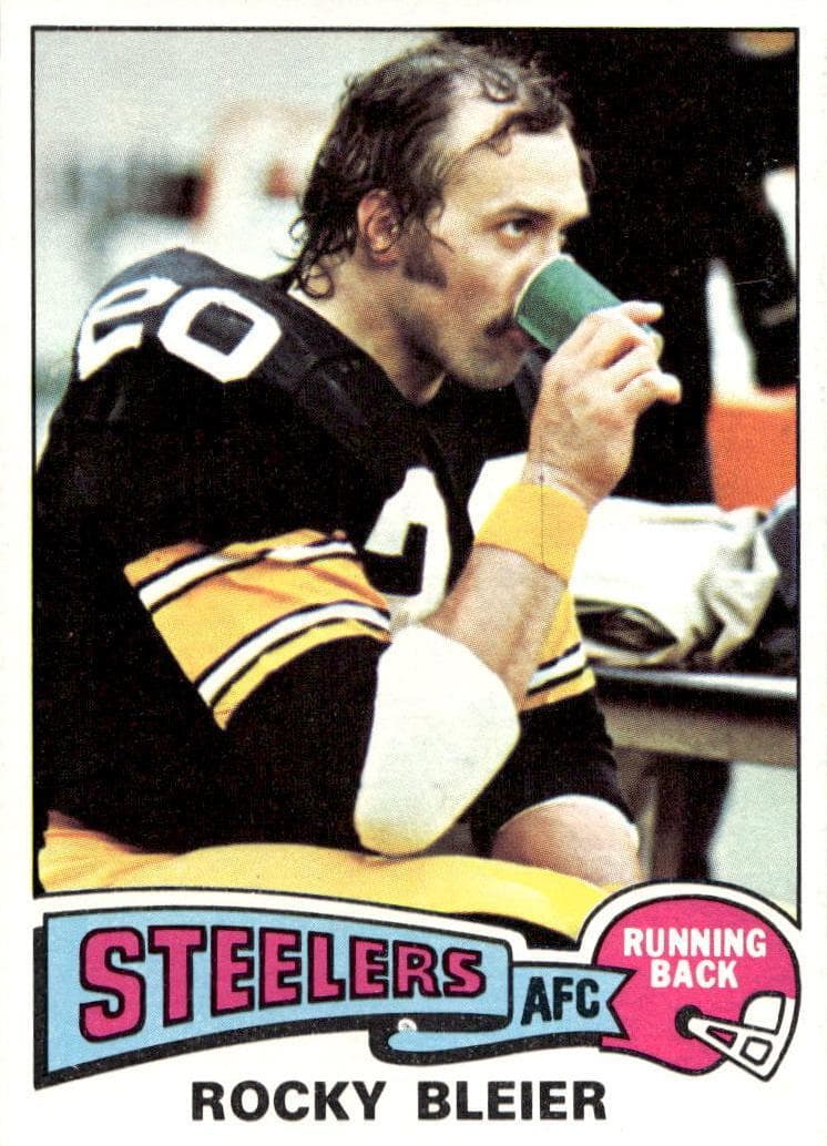Rocky Bleier 1975 topps