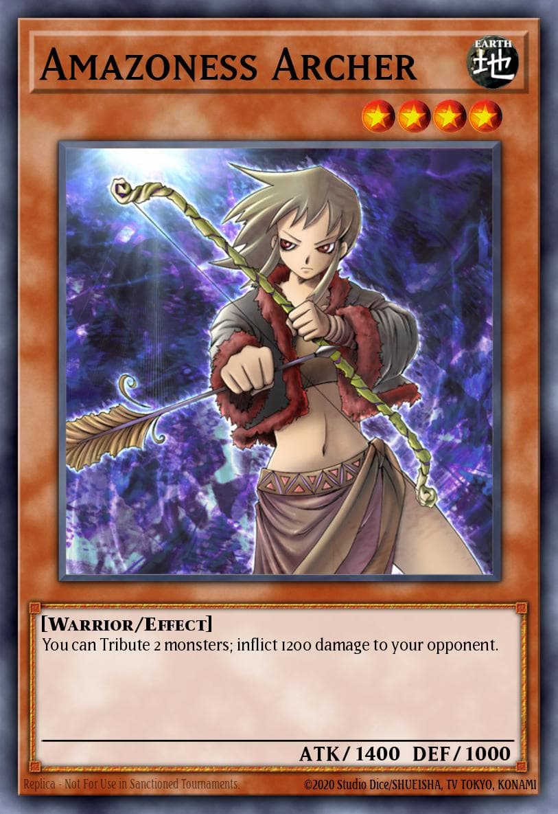 Amazoness Archer 2004 Yu-Gi-Oh!
