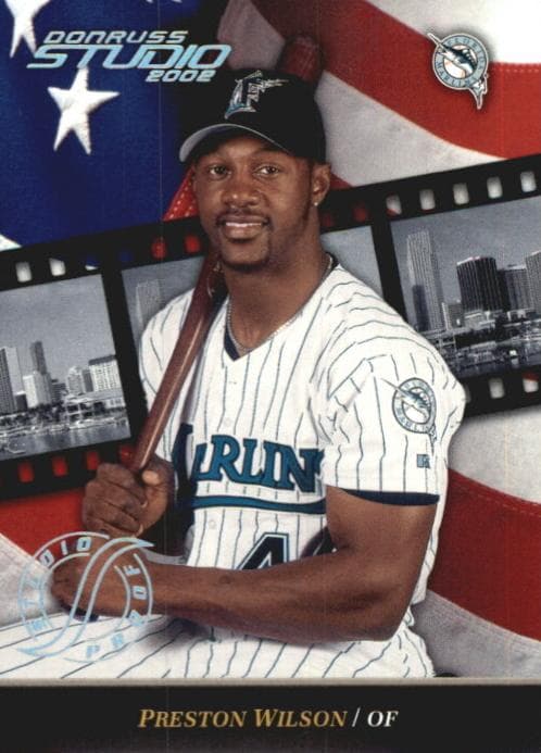 Preston Wilson 2002 panini Donruss Studio