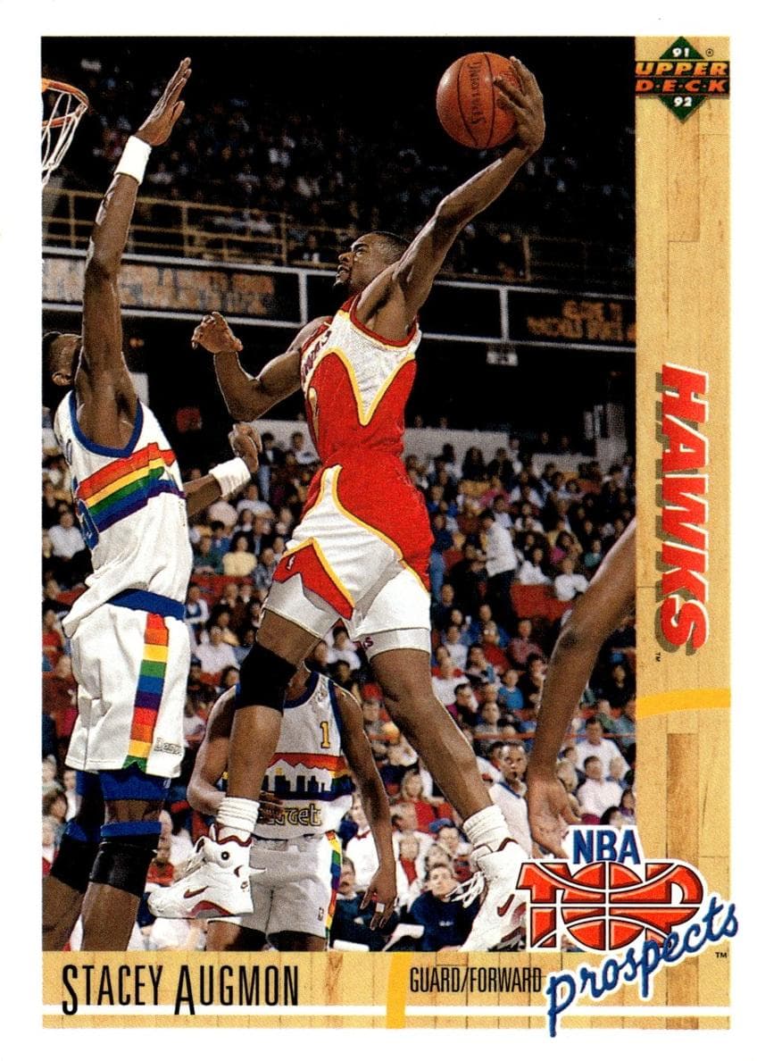 Stacey Augmon 1991 upper-deck Upper Deck