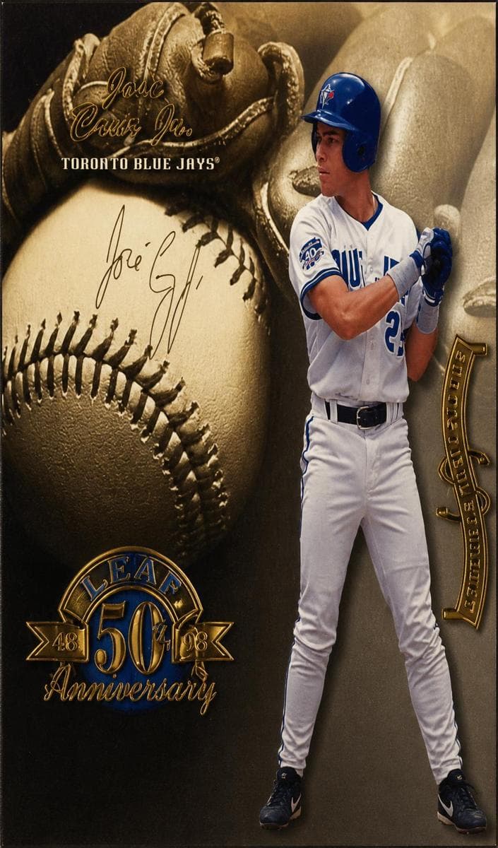 Jose Cruz Jr. 1998 leaf Leaf