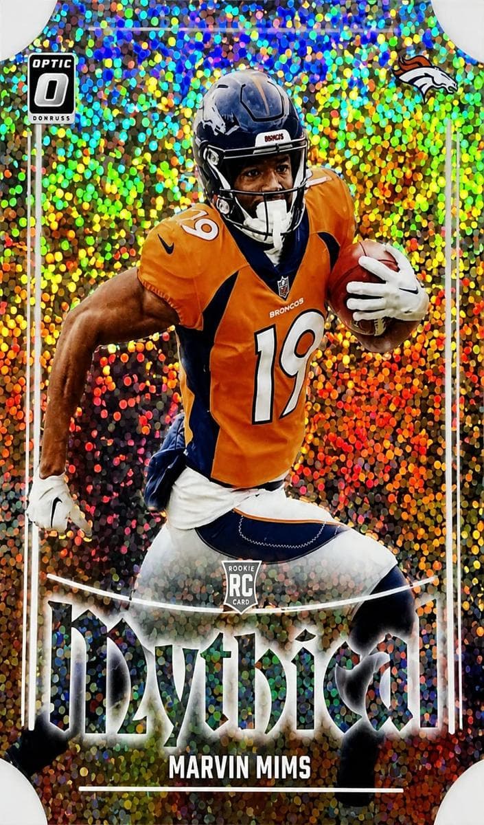 Marvin Mims 2023 panini Donruss Optic
