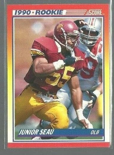Junior Seau 1990 panini