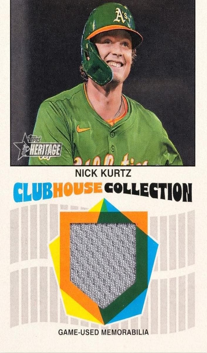 Nick Kurtz 2026 topps Topps Heritage