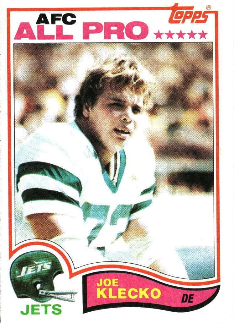 Joe Klecko 1982 topps