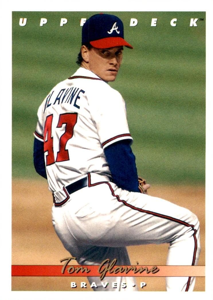 Tom Glavine 1993 upper-deck Upper Deck