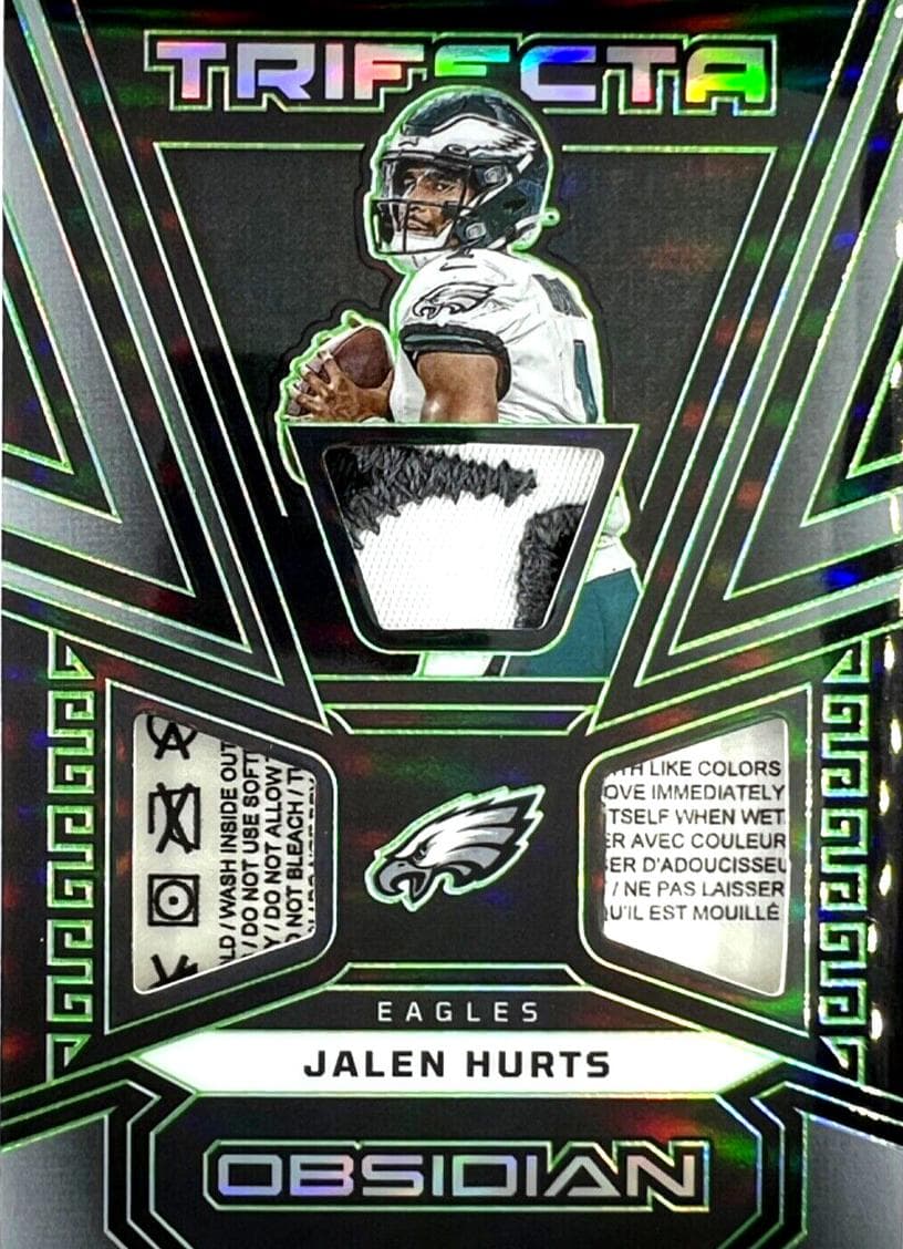 Jalen Hurts 2023 panini Obsidian