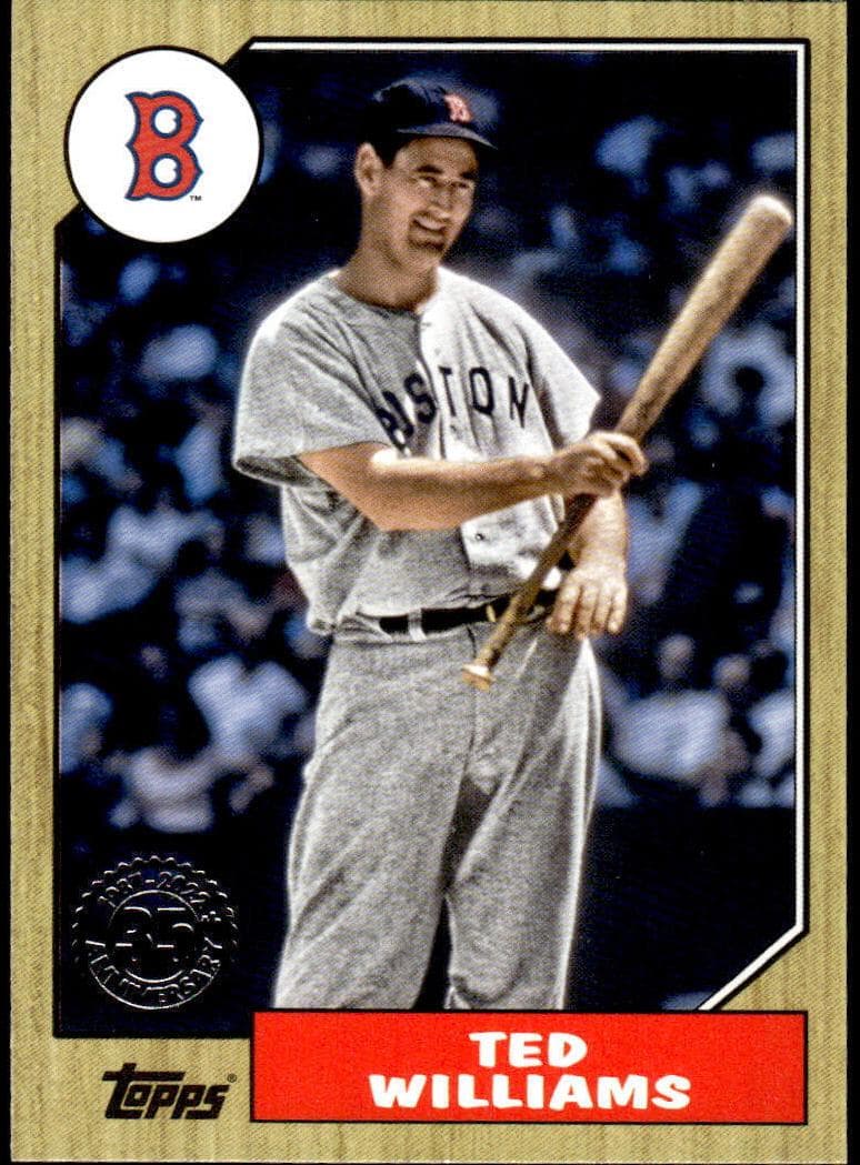 Ted Williams 2022 topps Topps Update