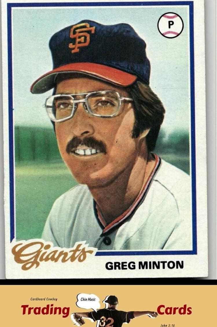 Greg Minton 1978 topps Topps