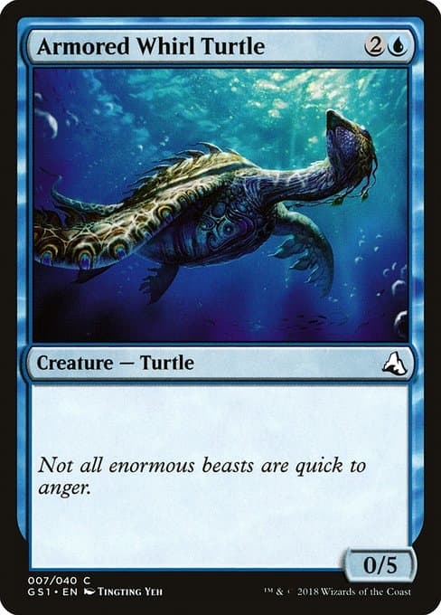 Armored Whirl Turtle Magic: The Gathering