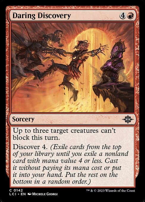 Daring Discovery 2023 Magic: The Gathering Lost Caverns of Ixalan