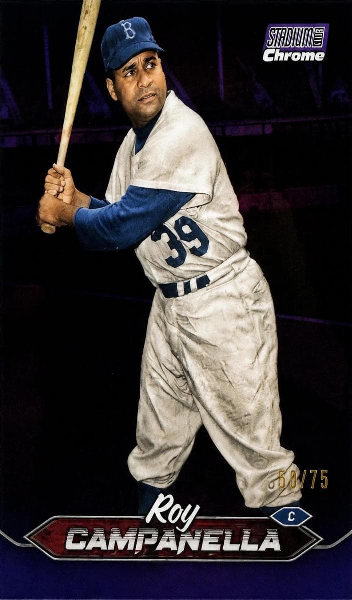 Roy Campanella 2024 topps Stadium Club