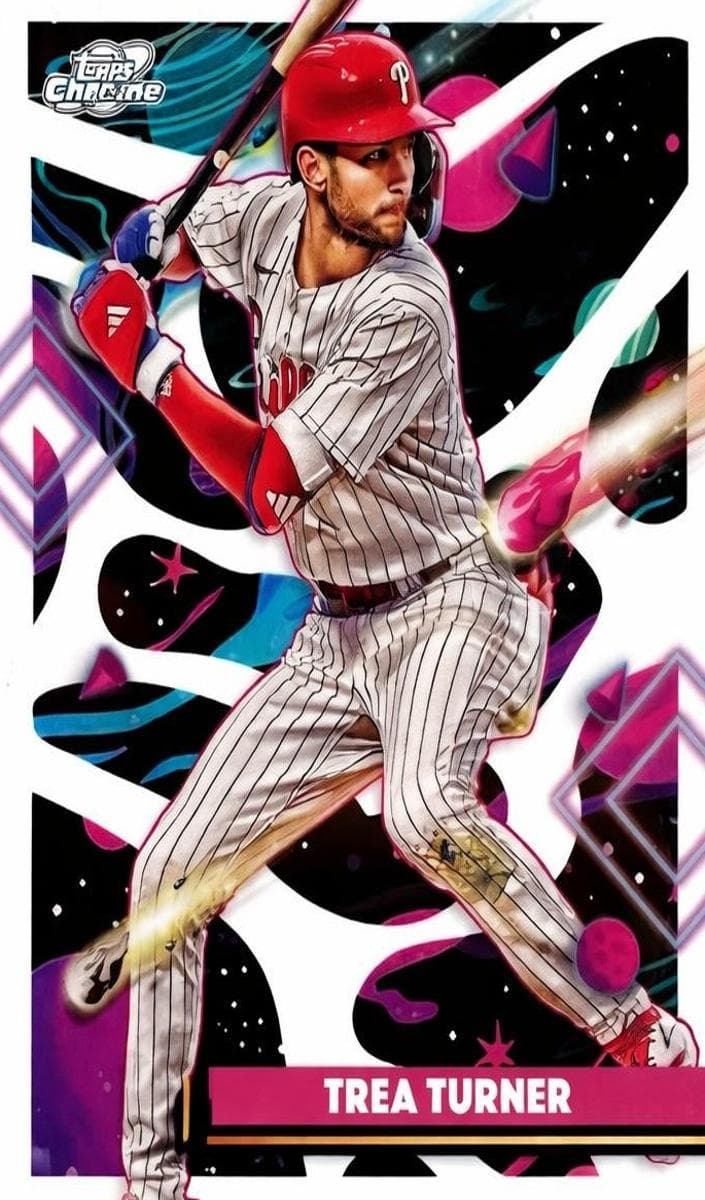Trea Turner 2025 topps Topps Cosmic Chrome