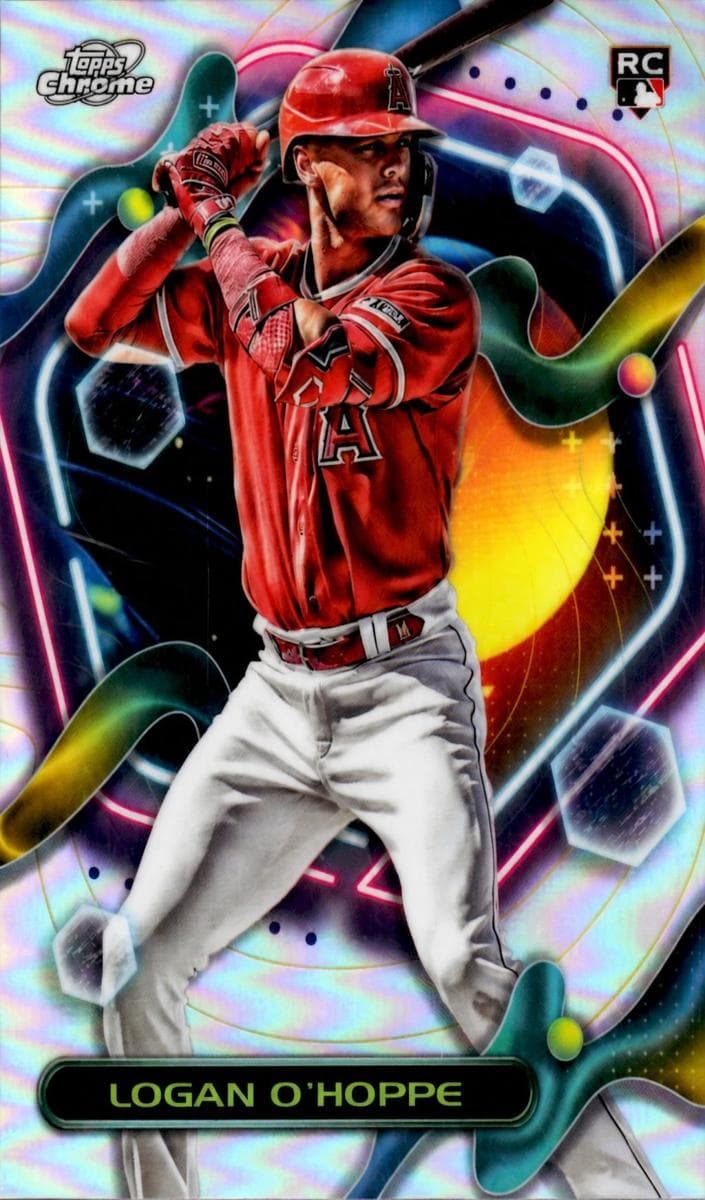 Logan O'Hoppe 2023 topps Topps Cosmic Chrome
