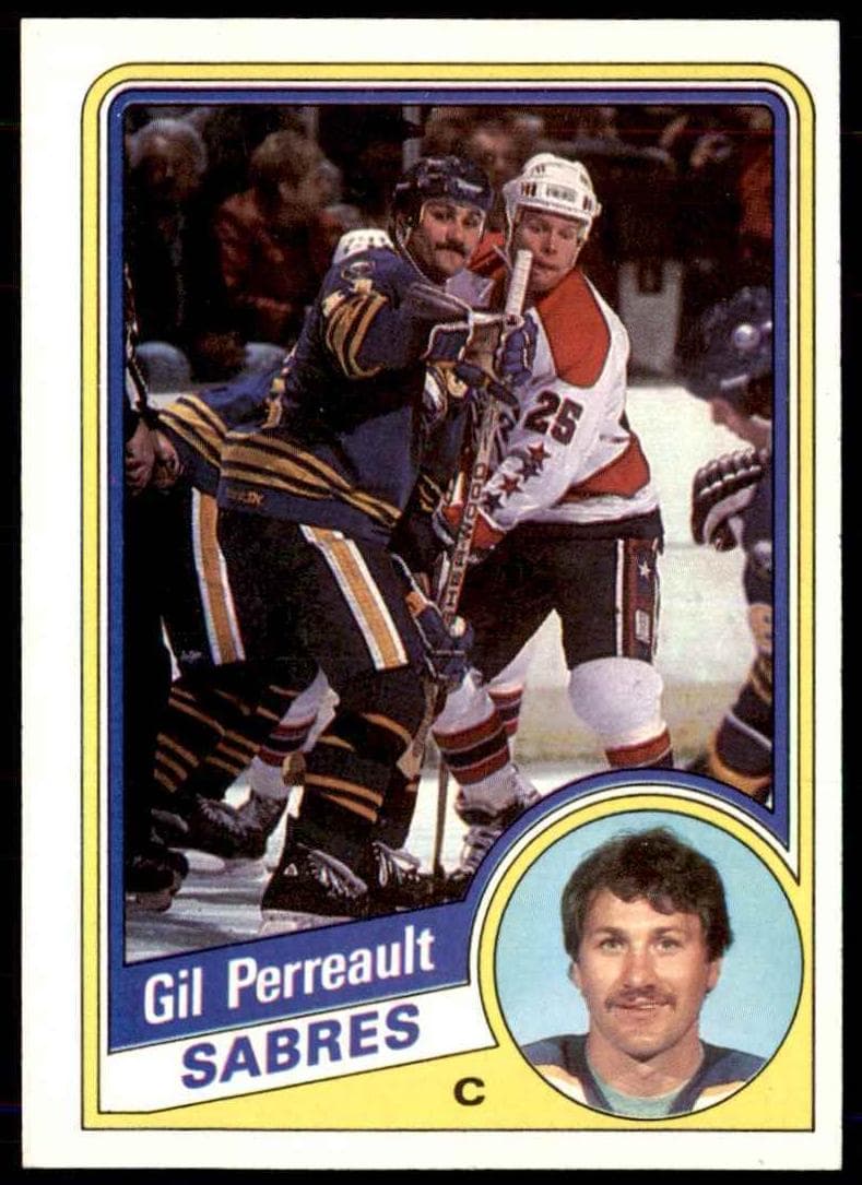 Gil Perreault trading card