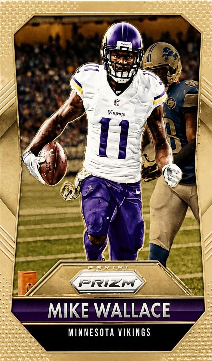 Mike Wallace 2015 panini Panini Prizm