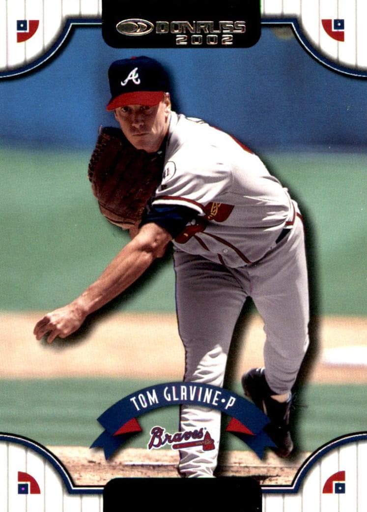 Tom Glavine 2002 panini Donruss