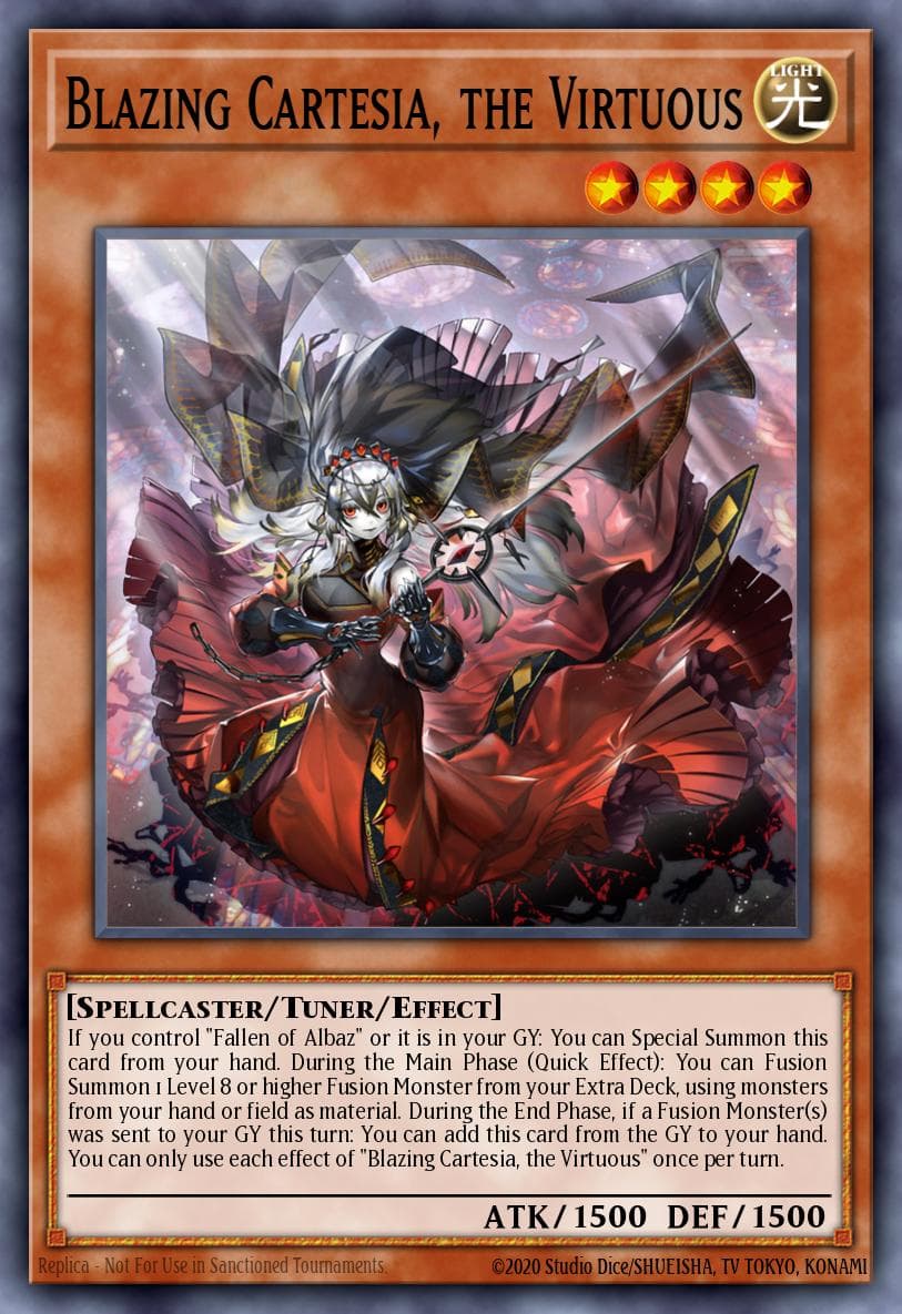 Blazing Cartesia, the Virtuous #DABL-EN011