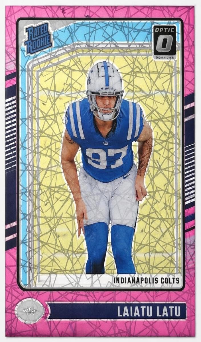 Laiatu Latu 2024 panini Panini Donruss Optic